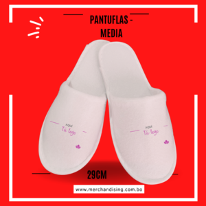 PANTUFLAS ALGODÓN 29CM